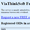 ViaThinkSoft Free OIDs